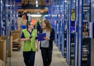 clean air, happy worker