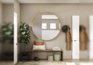 Transform Your Home Washroom with a Decorative Round Mirror
