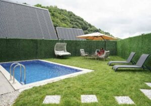 An Outdoor Entertainment Space  