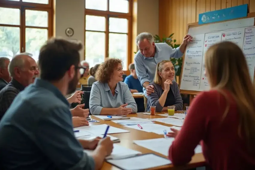 community fundraiser sharing tips to boost campaign success effectively