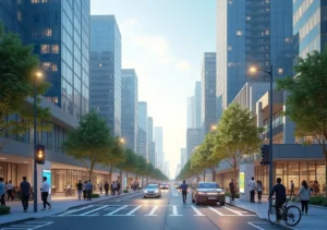 innovative smart city technology enhancing modern urban living convenience