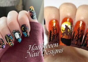 Halloween nail designs