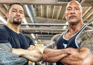 are roman reigns and the rock related
