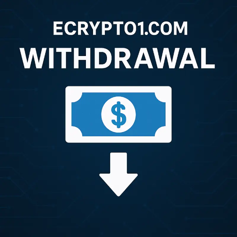 ecrypto1.com withdrawal