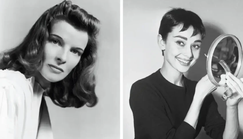 is Audrey Hepburn related to Katherine