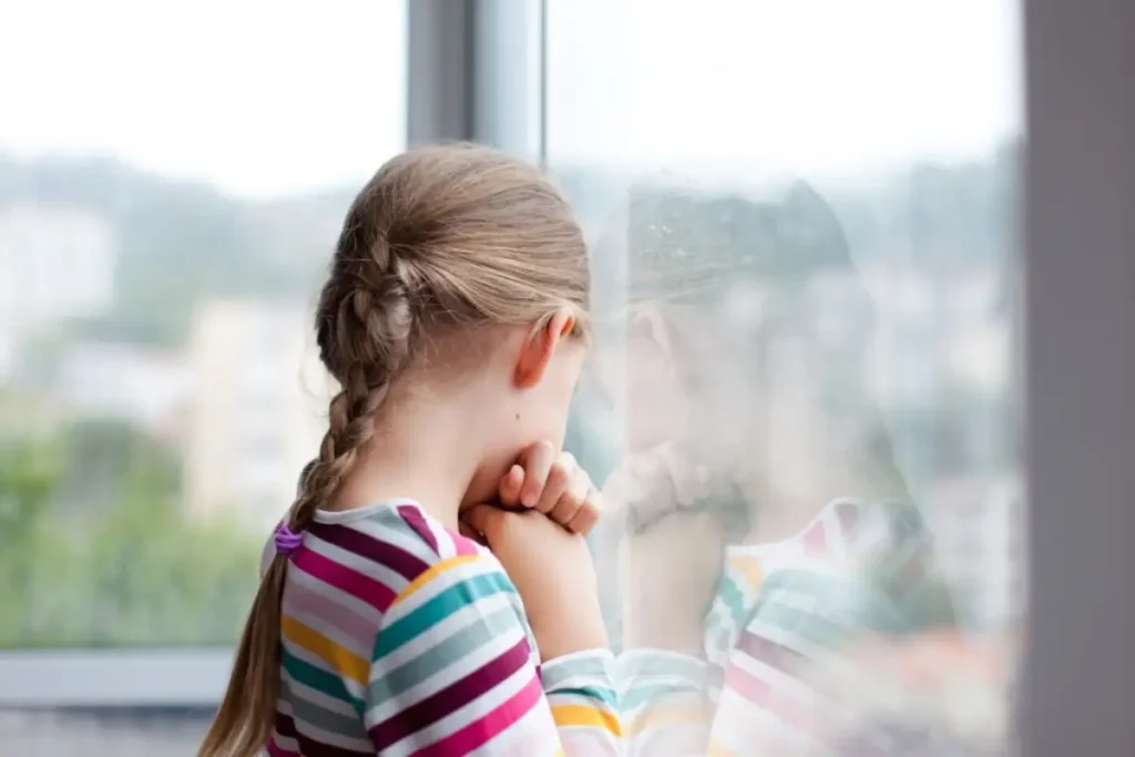 child showing signs of adhd