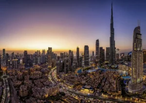 Burj Khalifa by Night: Drive There in Style