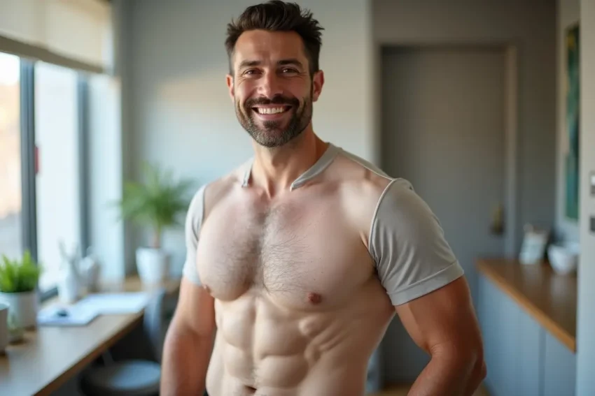 patient Gynecomastia surgery benefits