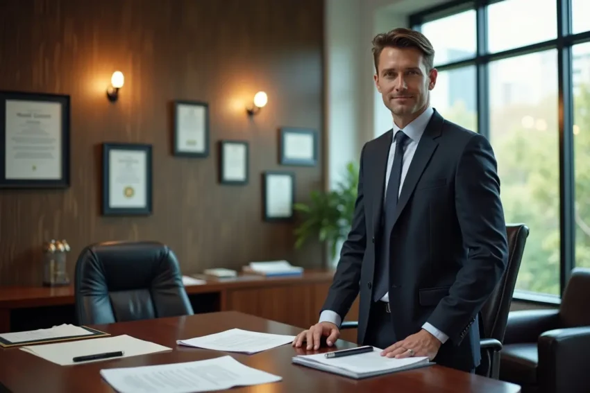 personal injury lawyer on case