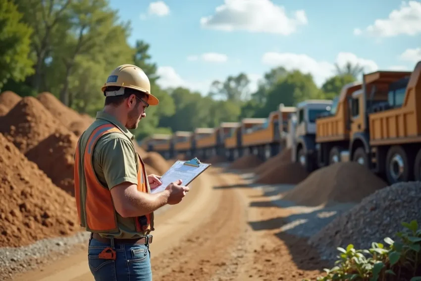 landscape contractor saving money through strategic bulk supply purchasing