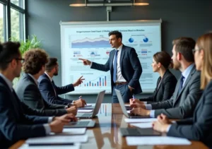 business team addressing corporate fraud impact on brand reputation