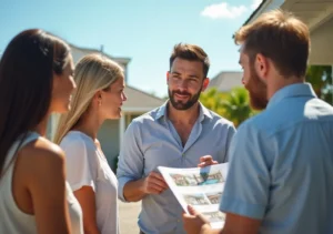 real estate agent guiding clients through florida housing market decisions