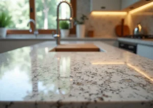 kitchen with granite benchtop