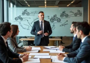 attorney explaining how liability is determined in motorcycle accident cases