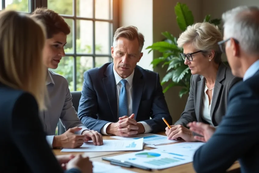 financial advisor explaining personalized investment strategies for different life stages