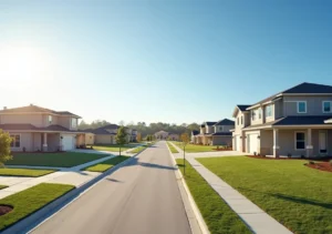 new housing development expanding across growing texas suburban neighborhood