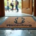waterhog mat trapping dirt and moisture in busy high traffic entryways