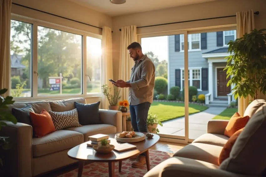 homeowner using creative strategies to sell property quickly