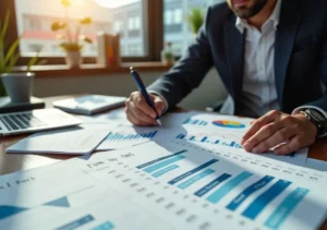 business owner reviewing financial losses and unnoticed budget leaks