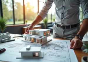 architect planning innovative features to future proof custom home design