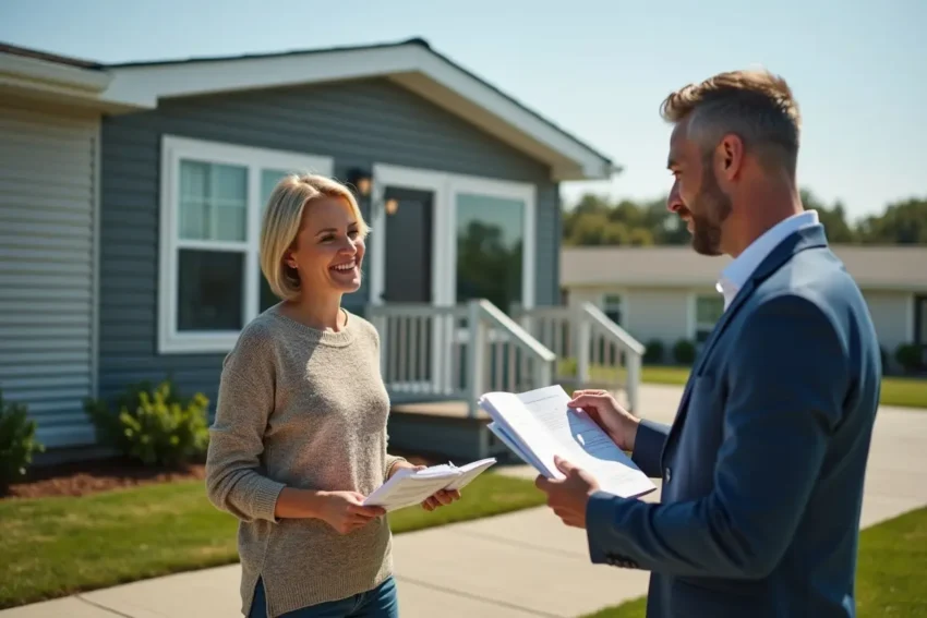 buyer exploring why manufactured homes are a popular modern housing option