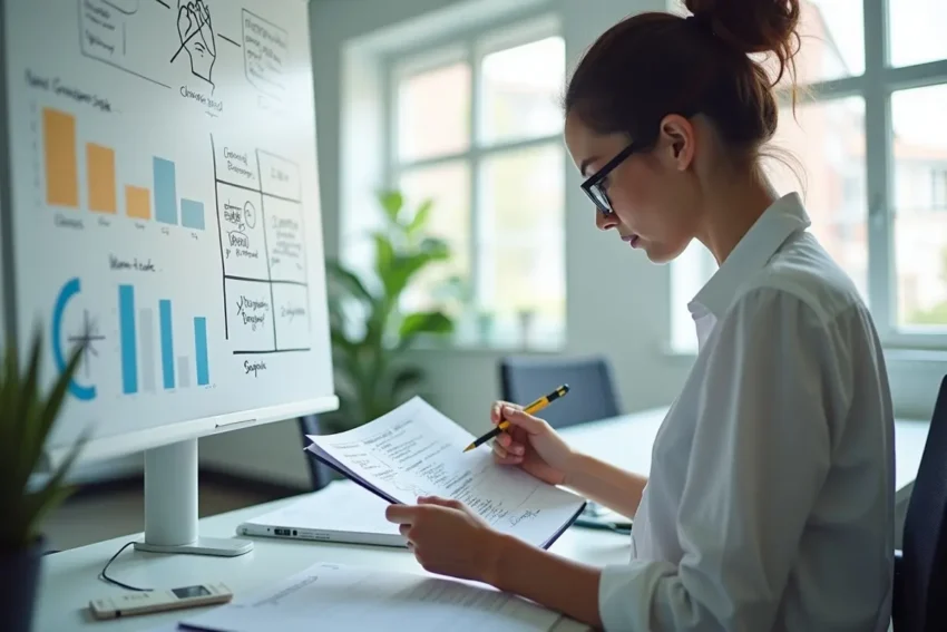 designer researching user needs to create effective thoughtful product design