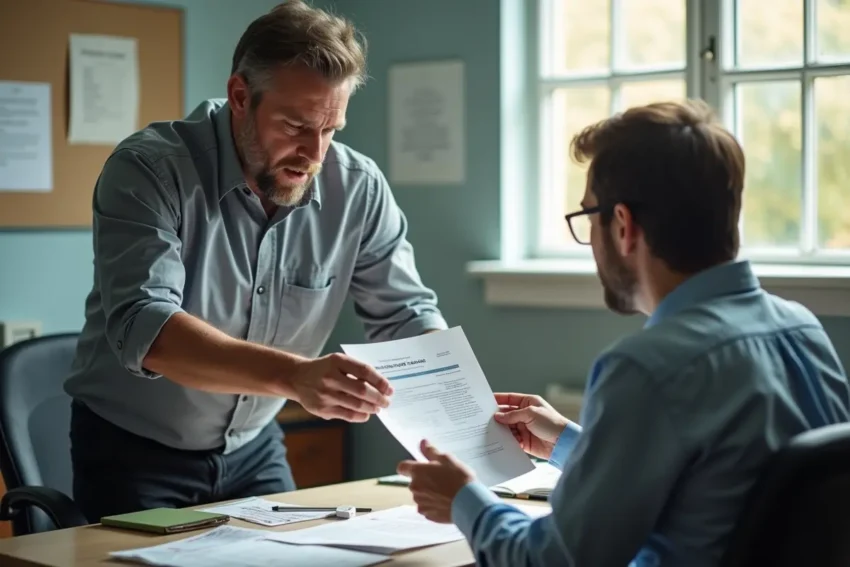 injured worker filing the compensation claim to employer