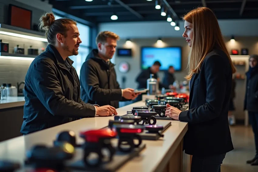 retailer avoiding common mistakes when selling bike lights