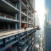construction conveyors becoming standard on modern high rise projects