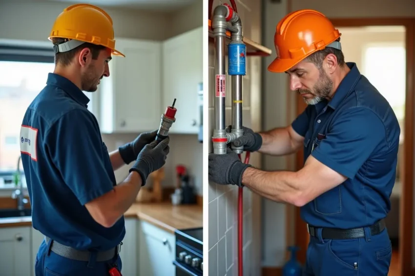 general plumbing versus licensed gas safe work explained