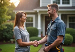 homeowner hiring professional plumber in portland for peace of mind