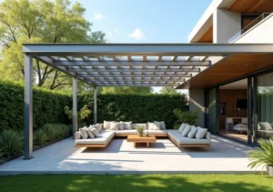 aluminium pergolas transforming modern outdoor living spaces