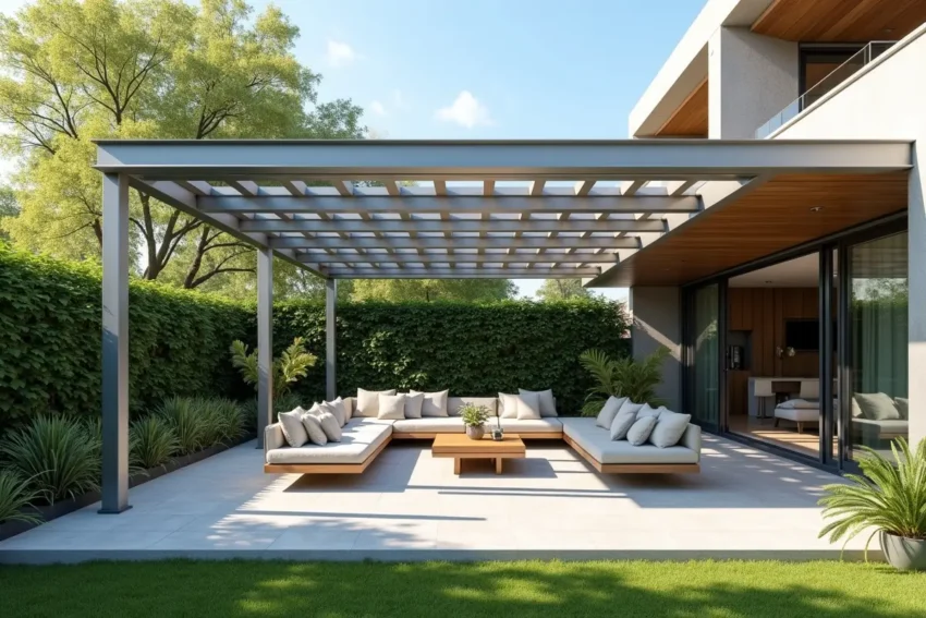 aluminium pergolas transforming modern outdoor living spaces