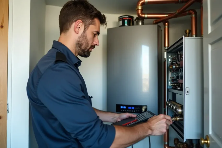 professional boiler installation ensuring safe efficient home heating