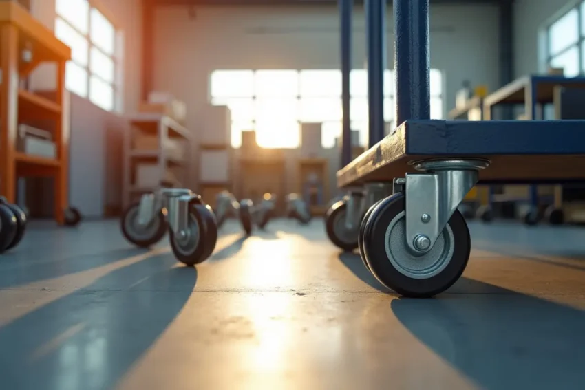 choosing the right casters for furniture carts and equipment