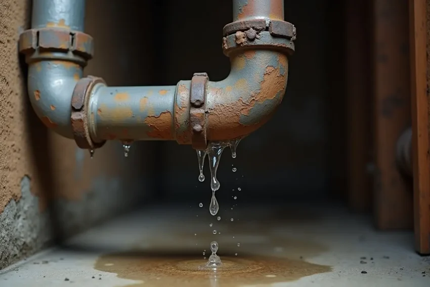 low water pressure signaling potential pipe trouble issues