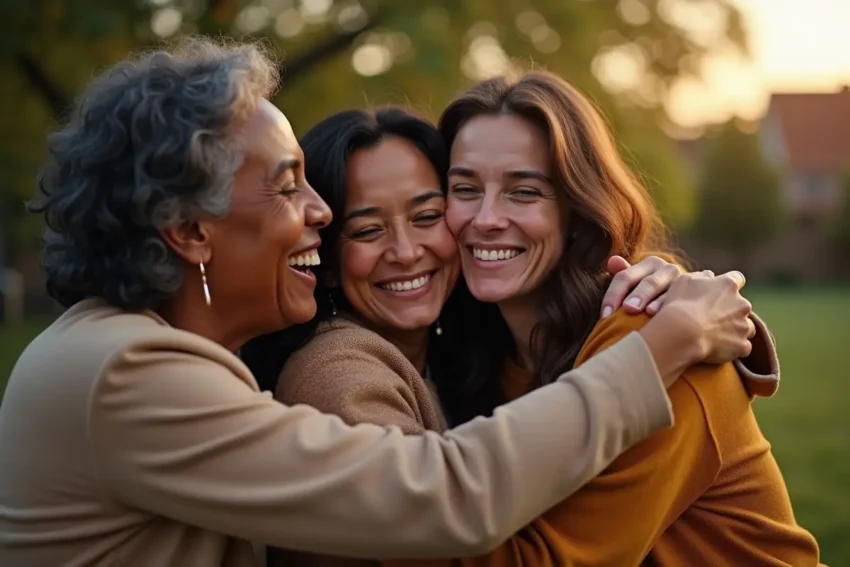 familiar faces at reunions creating instant emotional connections