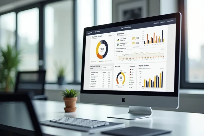 ai dashboard optimizing ecommerce product data management