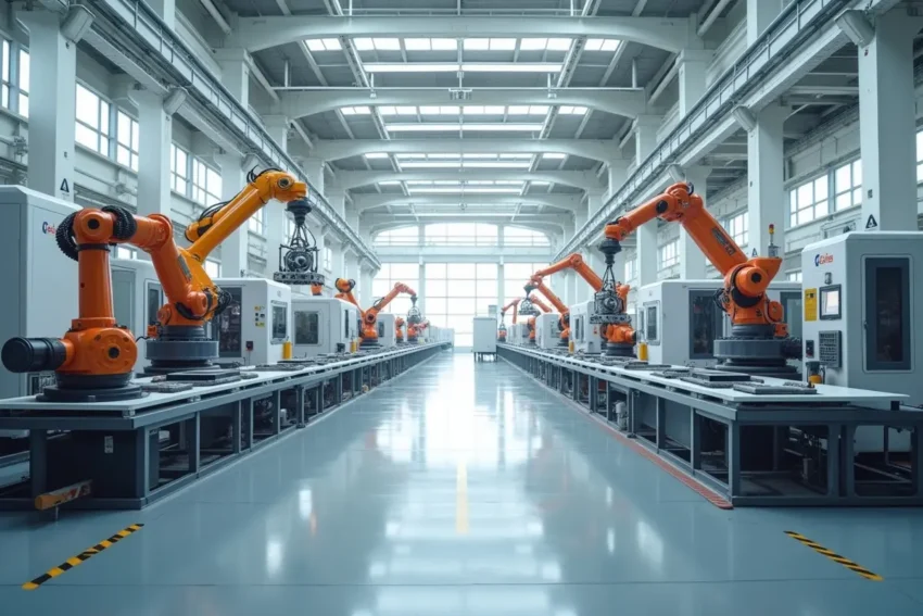 Automation in High-Volume Precision Machining for Aerospace