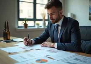 real estate investor reviewing cost segregation analysis