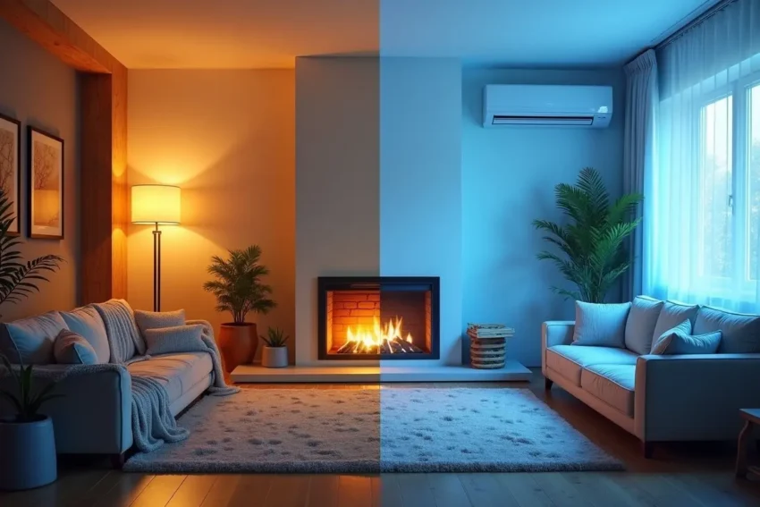 heating and cooling cost versus comfort comparison analysis