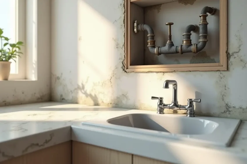 hidden plumbing leaks detected through early warning signs