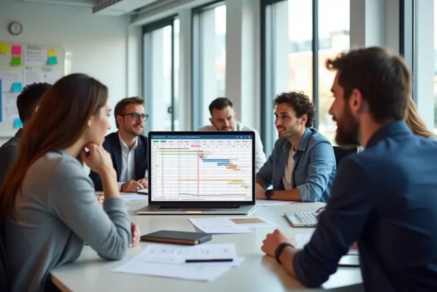 project management software improving team productivity and efficiency