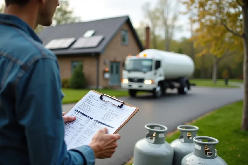 reducing monthly propane delivery costs through efficient usage