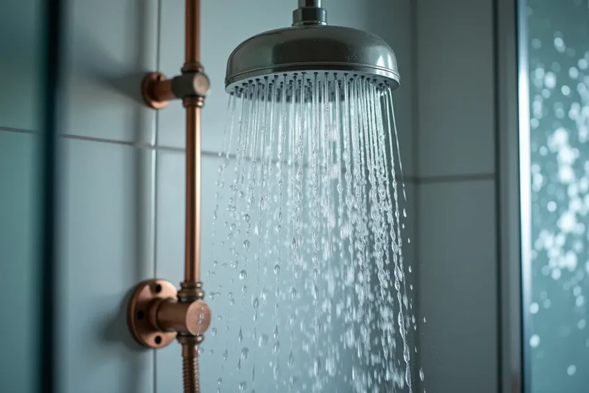 shower pressure fluctuating due to plumbing system issues