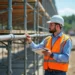 engineer inspecting temporary access structure for safety risks