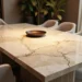 Elevating Dining Spaces with Travertine Tables