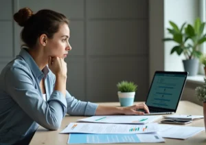 person reviewing financing options for medical treatment journey