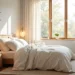 cozy bedroom designed to support restful sleep