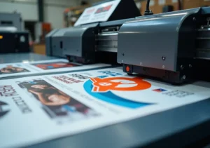 vinyl printing enhancing brand visual identity and marketing messaging
